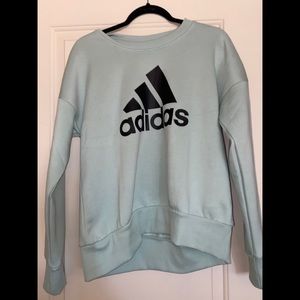 Adidas game day crew neck sweater sz M